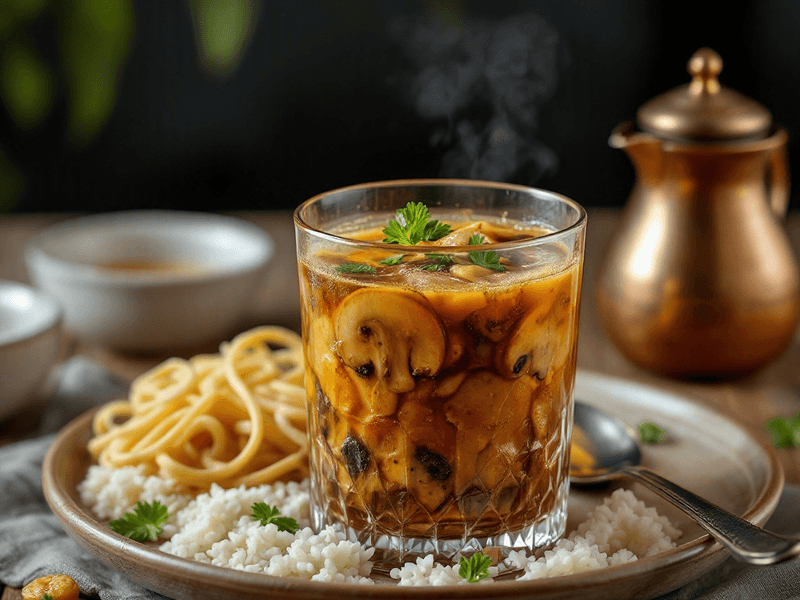 Chicken Steak with Mushroom Sauce