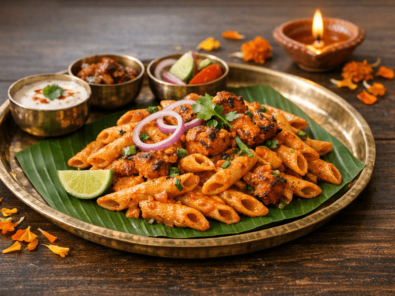 Chicken Tikka Pasta