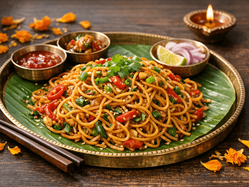 Chilli Garlic Noodles