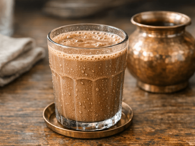 Chocolate Cereal with Milk