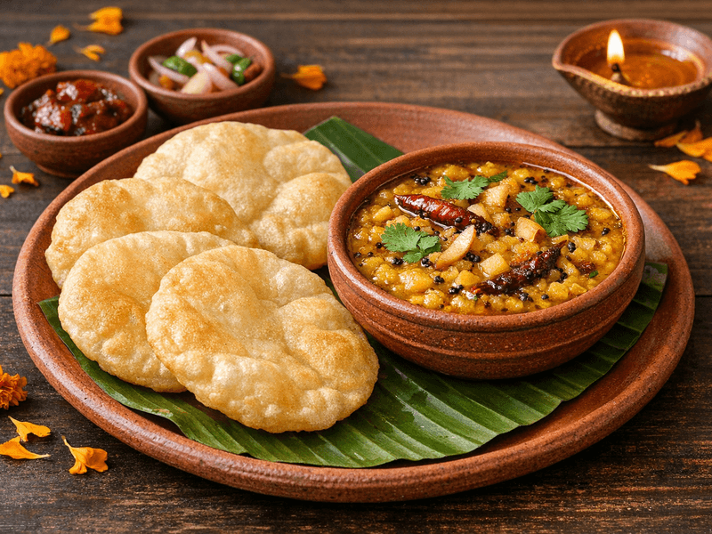 Cholar Dal Luchi