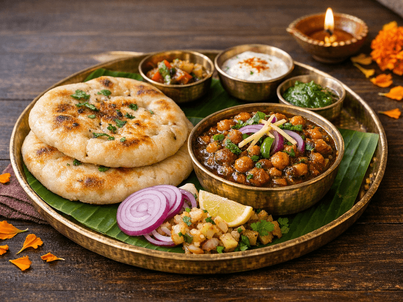 Chole Kulche (Delhi)