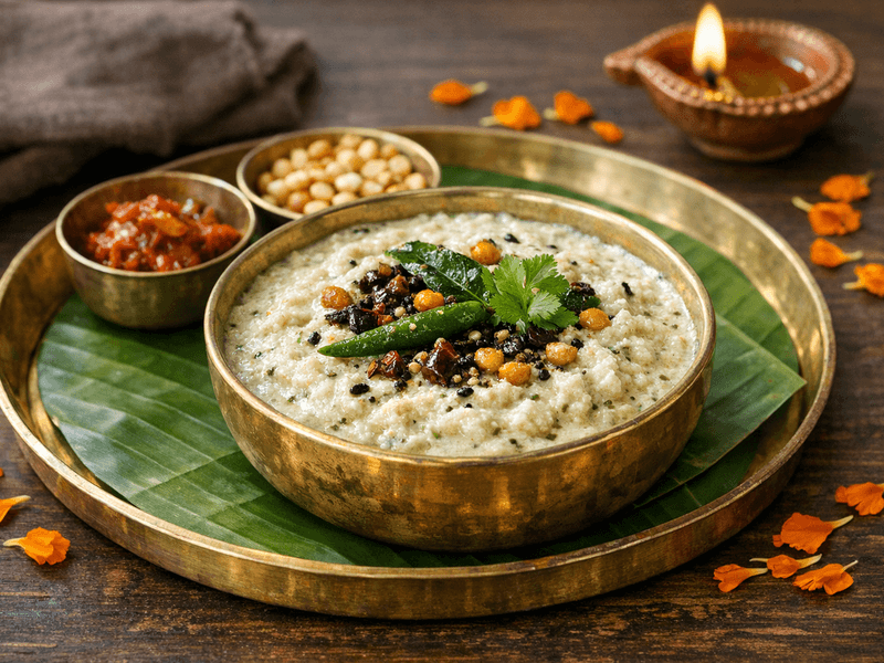 Coconut Chutney with Green Chili