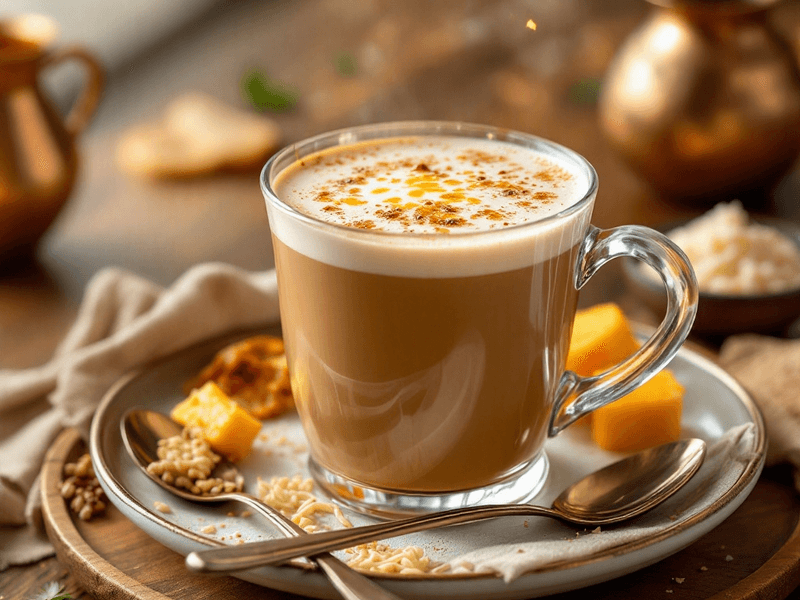 Coffee with Milk and Ghee