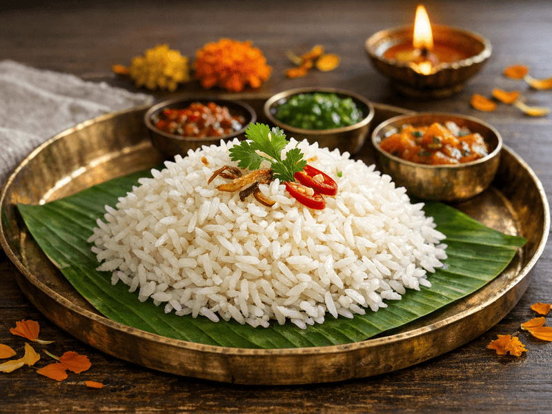 Cooked Jasmine Rice