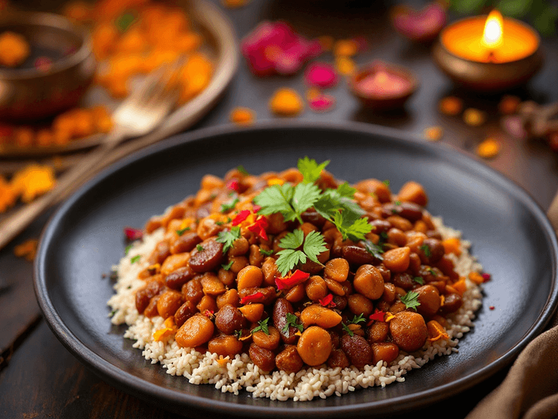 Cooked Rajma