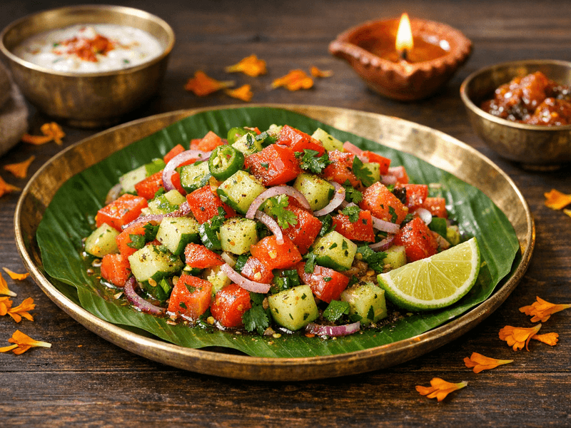 Cucumber and Tomato Salad