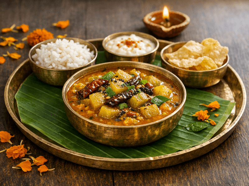 Cucumber Sambar