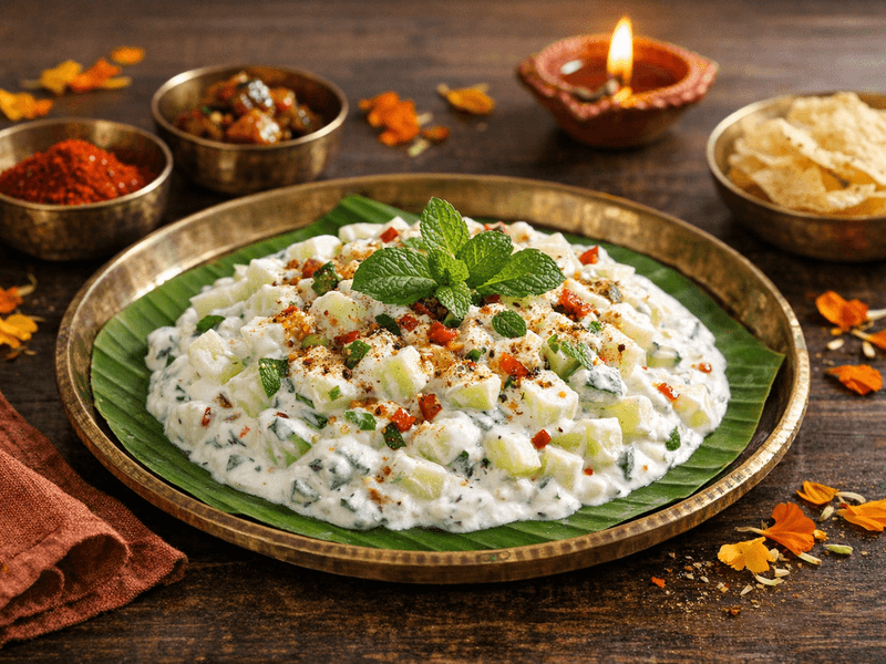 Cucumber Yogurt Salad with Mint