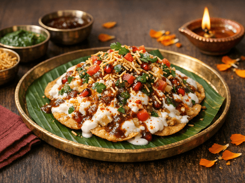 Dahi Papdi Chaat (Delhi)