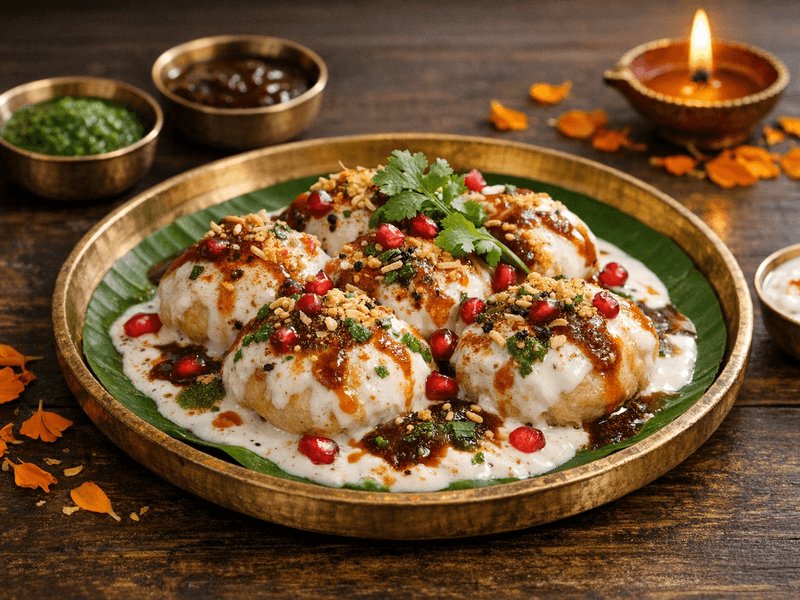 Dahi Vade (no Onion Garlic)
