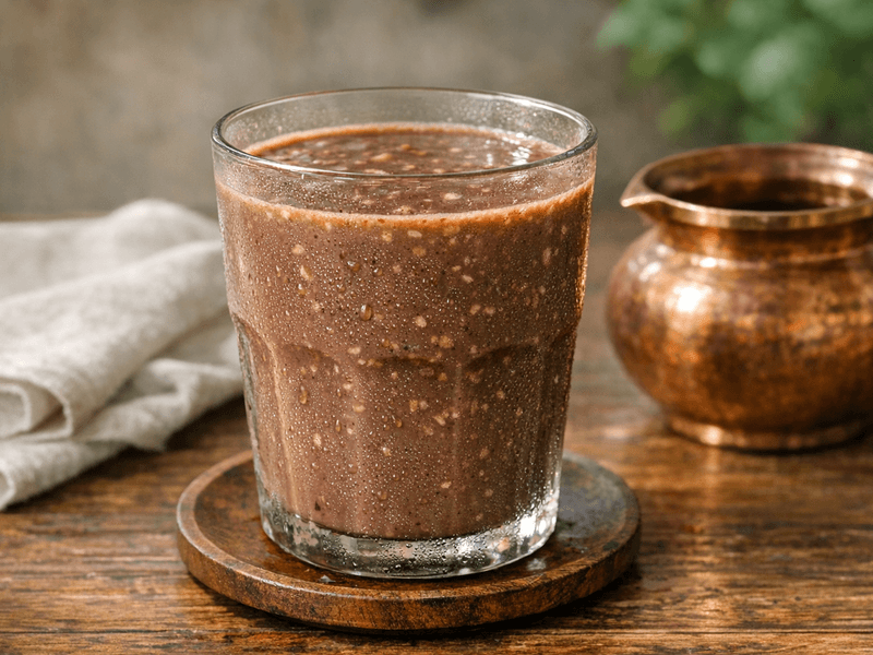 Dark Chocolate Overnight Oats