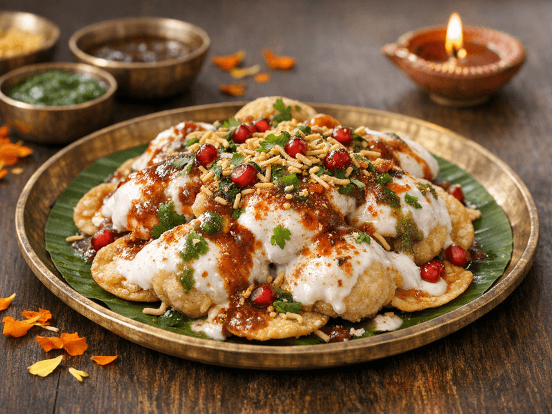 Delhi Dahi Bhalla Papdi