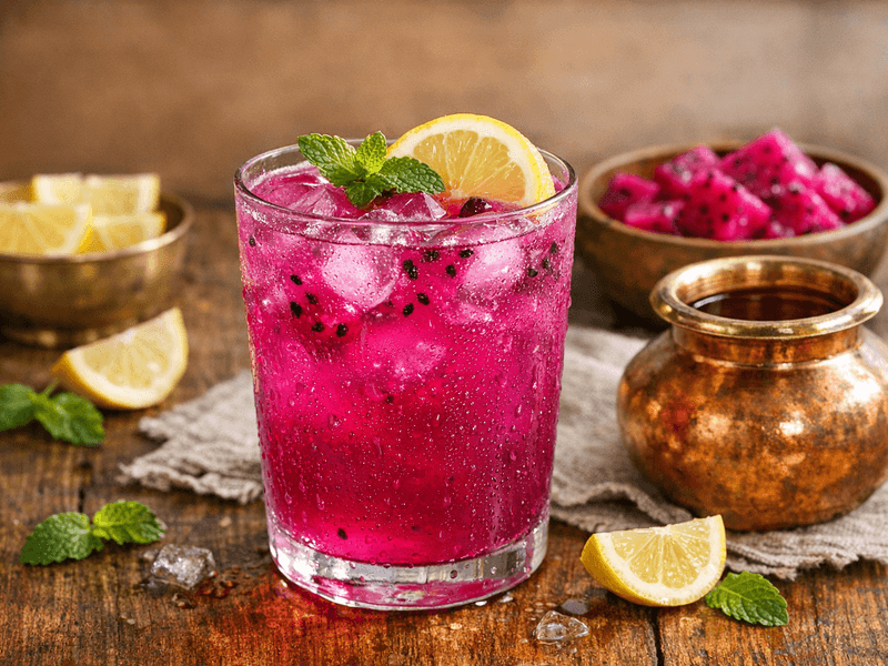 Dragon Fruit Lemonade