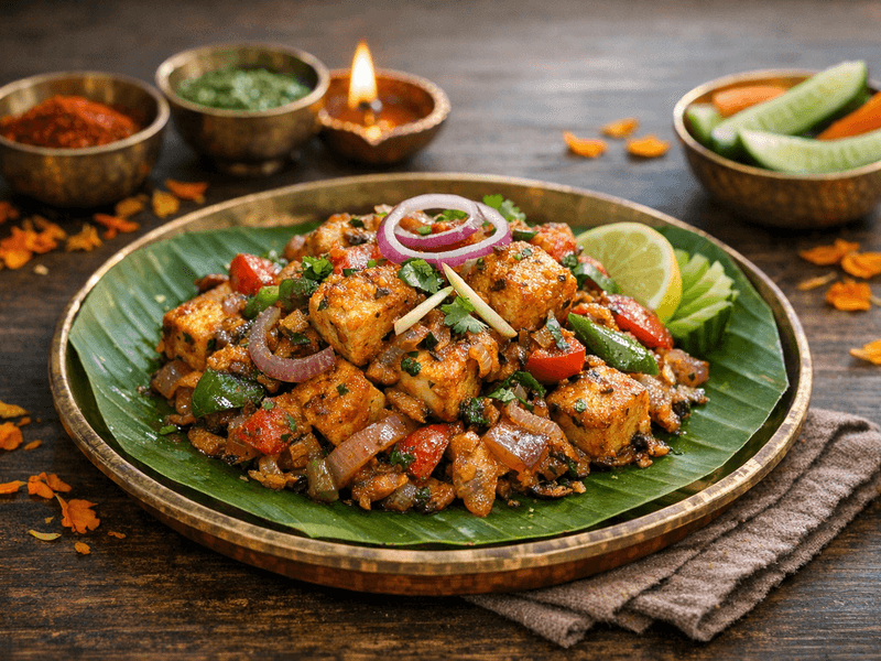 Dry Rang Paneer