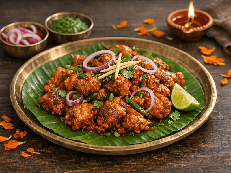 Dry Rangoon Chicken