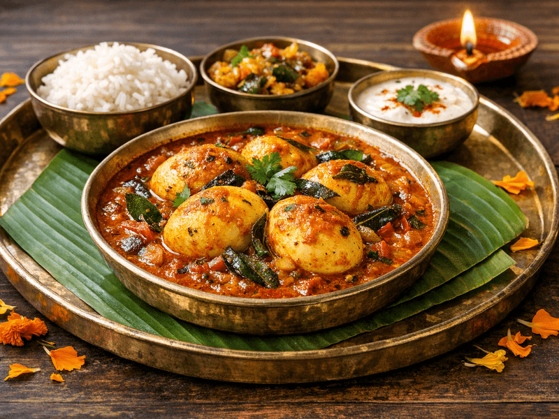 Egg Curry (Kerala)