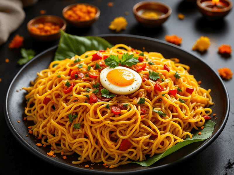Egg Maggi Noodles