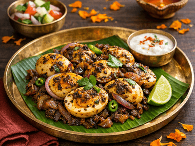 Egg Pepper Fry