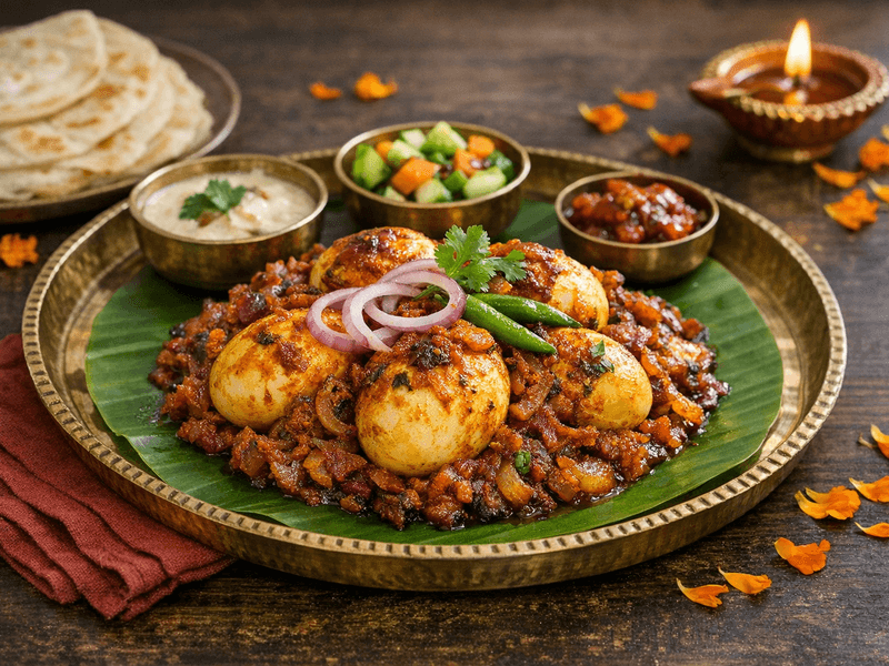 Egg Roast (Kerala)