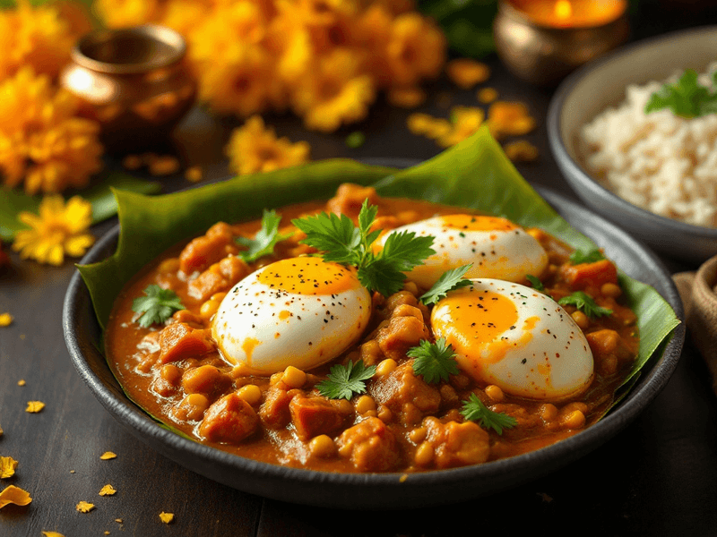 Egg Sambal Curry