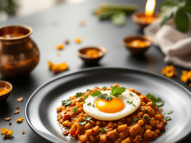 Egg Sambal Masala