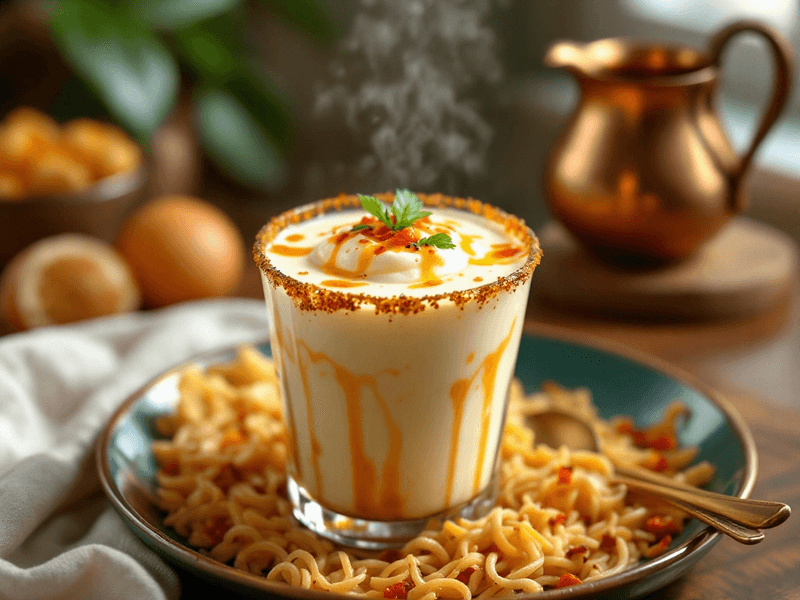Egg White Steamed Chaat