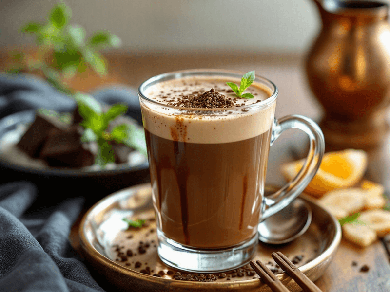 Eggless Chocolate Eclair
