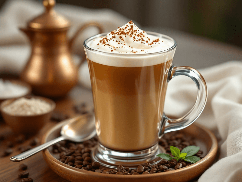 Filter Coffee with Cream