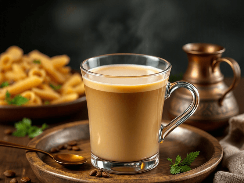 Filter Coffee with Soy Milk
