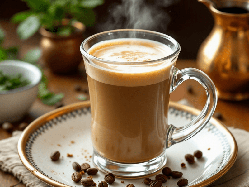 Filter Coffee with Whole Milk