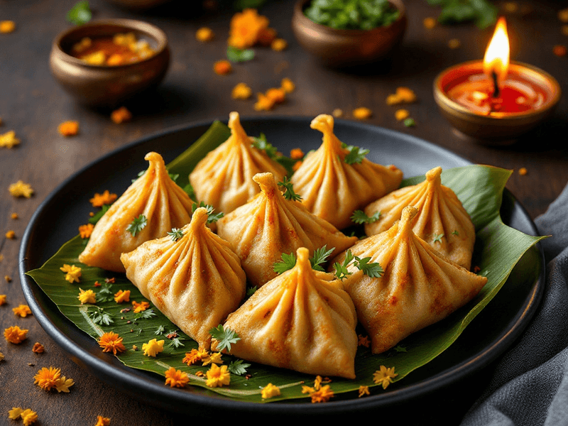 Fried Paneer Momos
