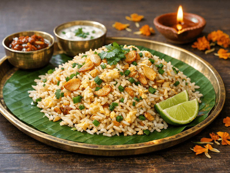 Garlic Egg Fried Rice