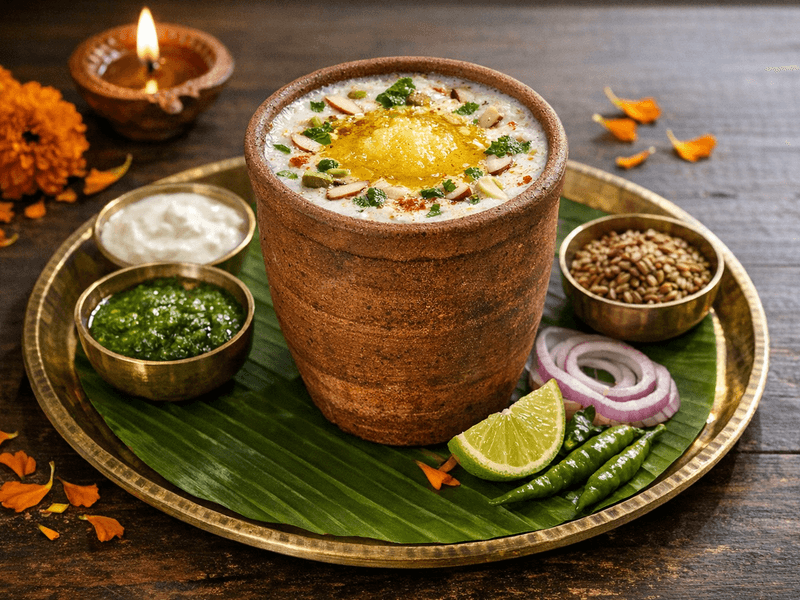 Ghee Topped Lassi (Haryanvi)