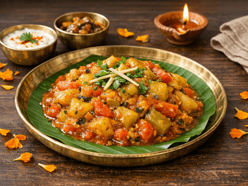 Ghiya Tamatar Sabji