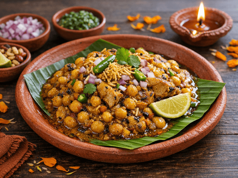 Ghugni Chaat