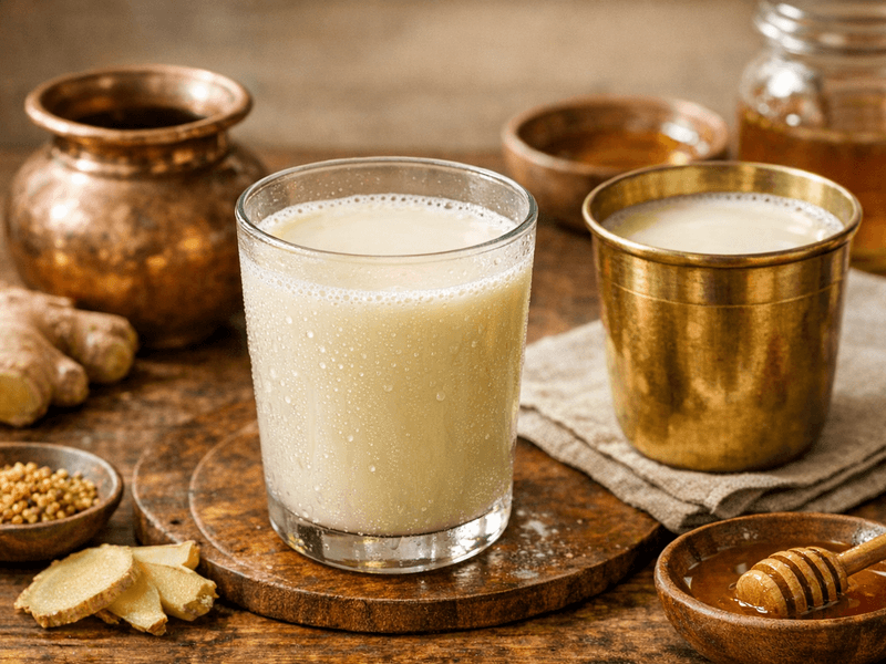 Ginger Honey Milk