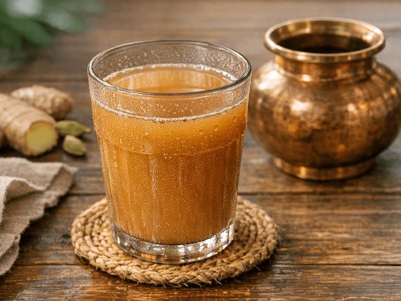 Ginger Tea Without Sugar