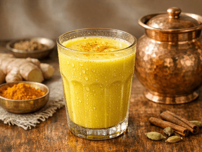 Ginger Turmeric Milk