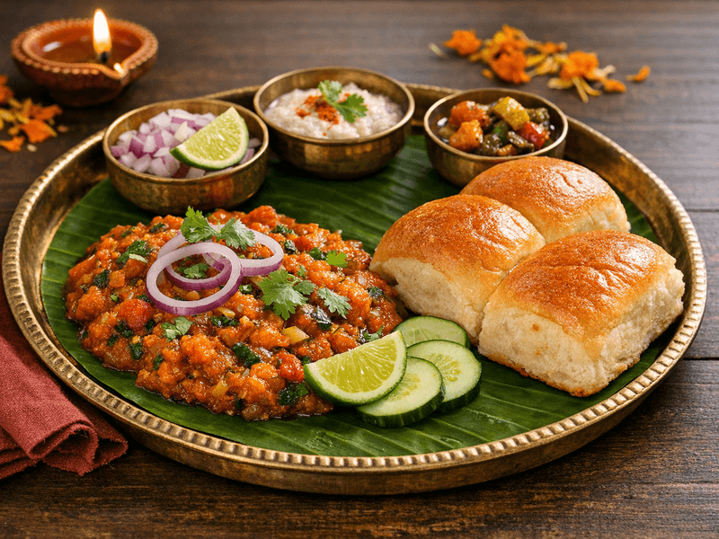 Goan Bhaji Bread