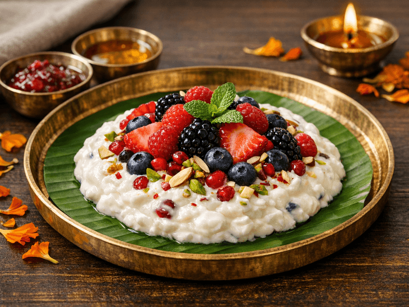 Greek Yogurt with Mixed Berries
