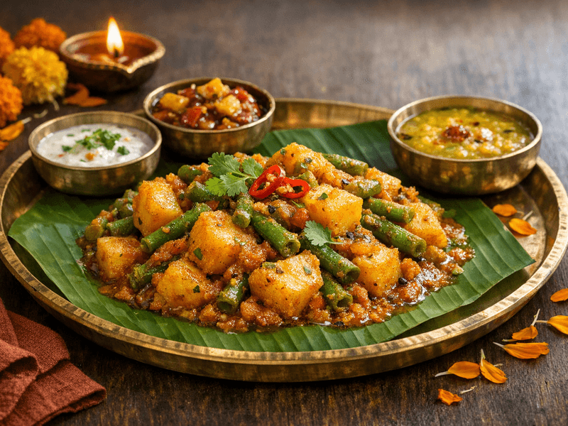 Green Beans and Potato Curry
