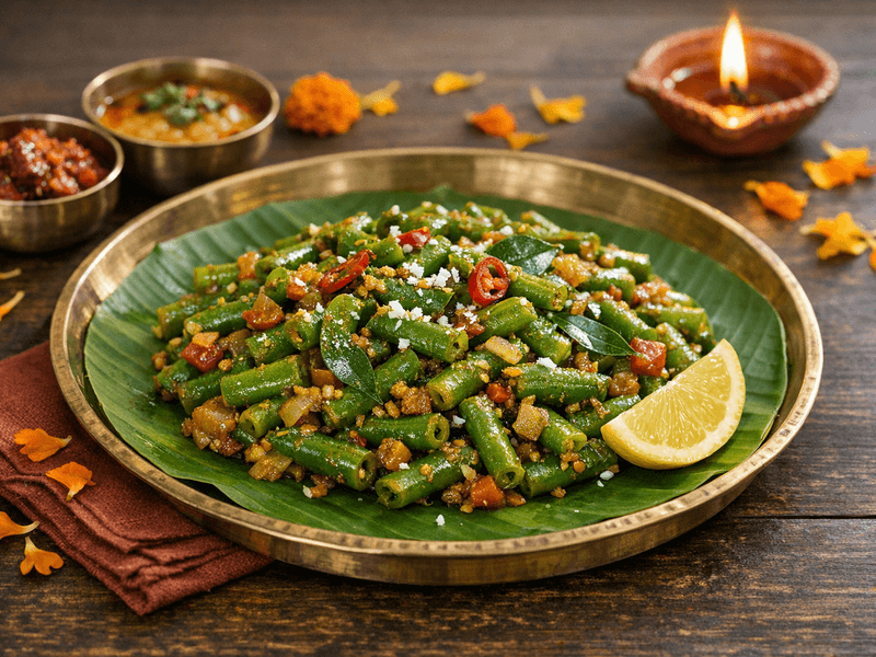 Green Beans Stir Fry