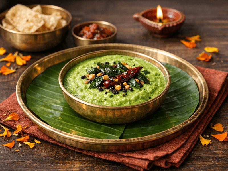 Green Coconut Chutney