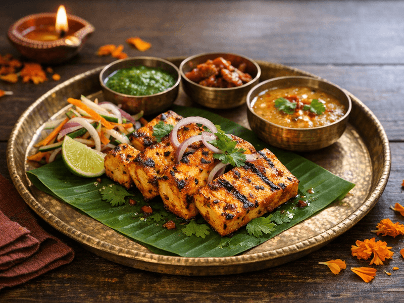 Gril Paneer