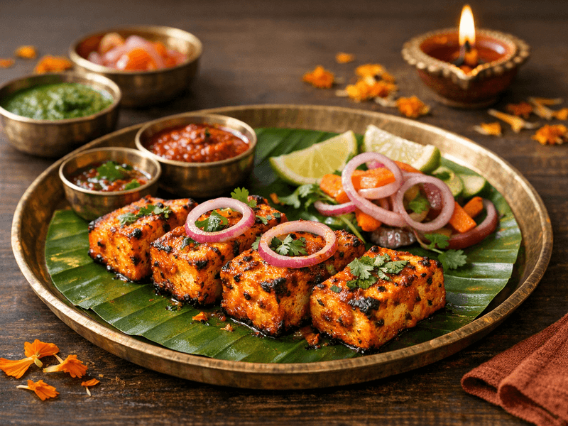 Grilled Paneer