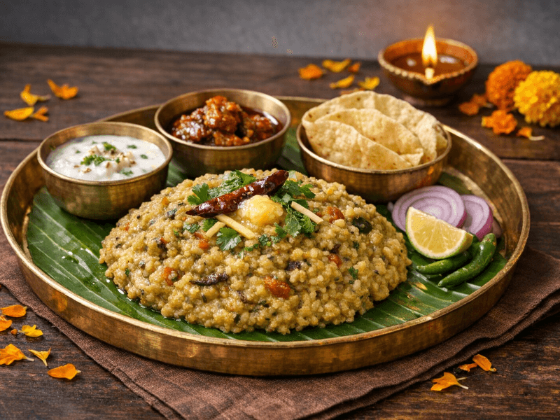 Haryanvi Bajra Khichdi