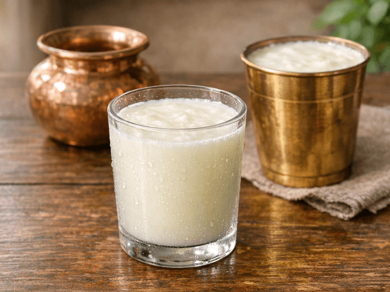 Homemade Buffalo Milk Curd