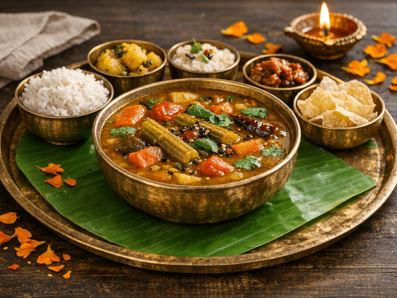 Homemade Sambar