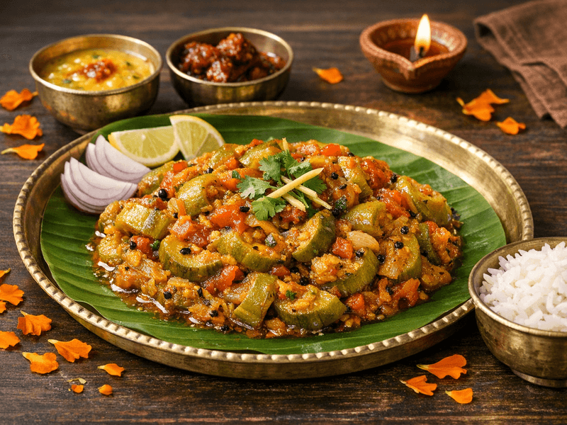 Homemade Torai Sabzi